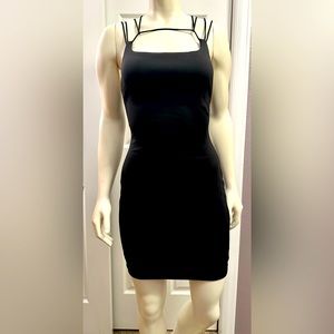 Guess SL Gillian Dress NWT Black